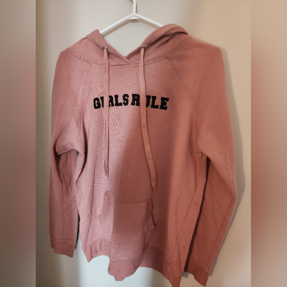 Girls rule hoodie